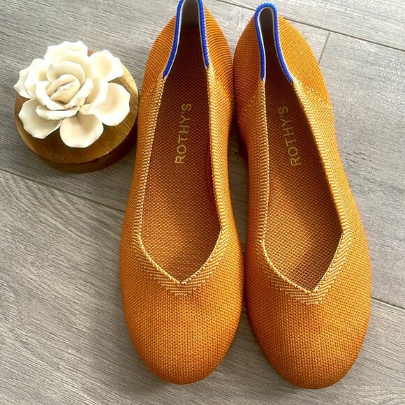 Rothy's  round toe amber size 8.5 woman's flat Flats - Picture 8 of 8